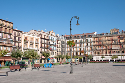 Scorcio di Plaza del Castillo